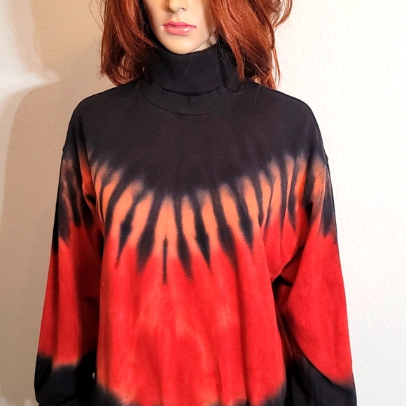 Young Fabulous & Broke Ombre Long Sleeve Turtleneck Sweater/ Dress Ombre - Picture 3 of 8